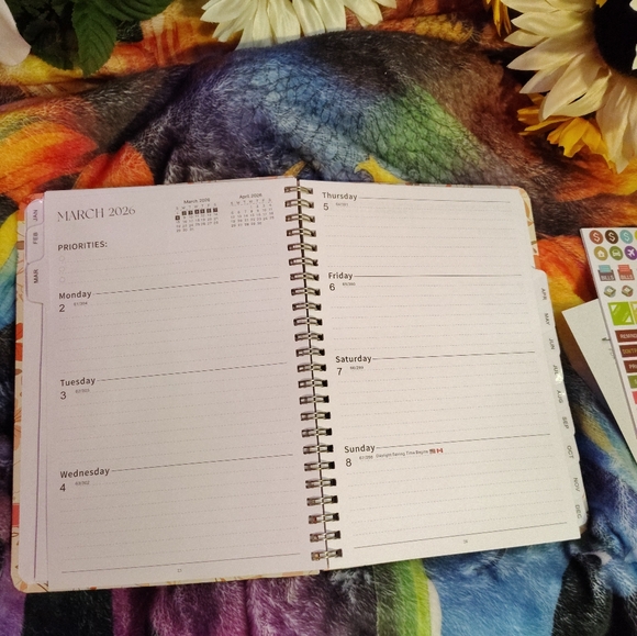 2026 Planner With Stickers And Tabs - Picture 11 of 14